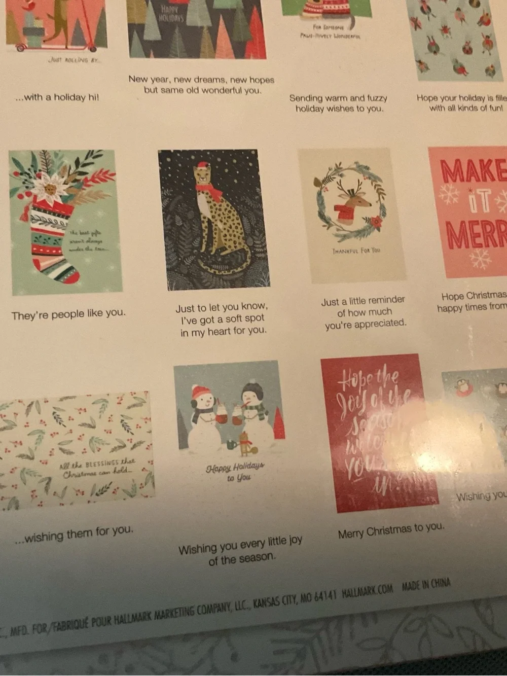 Hallmark pack 24